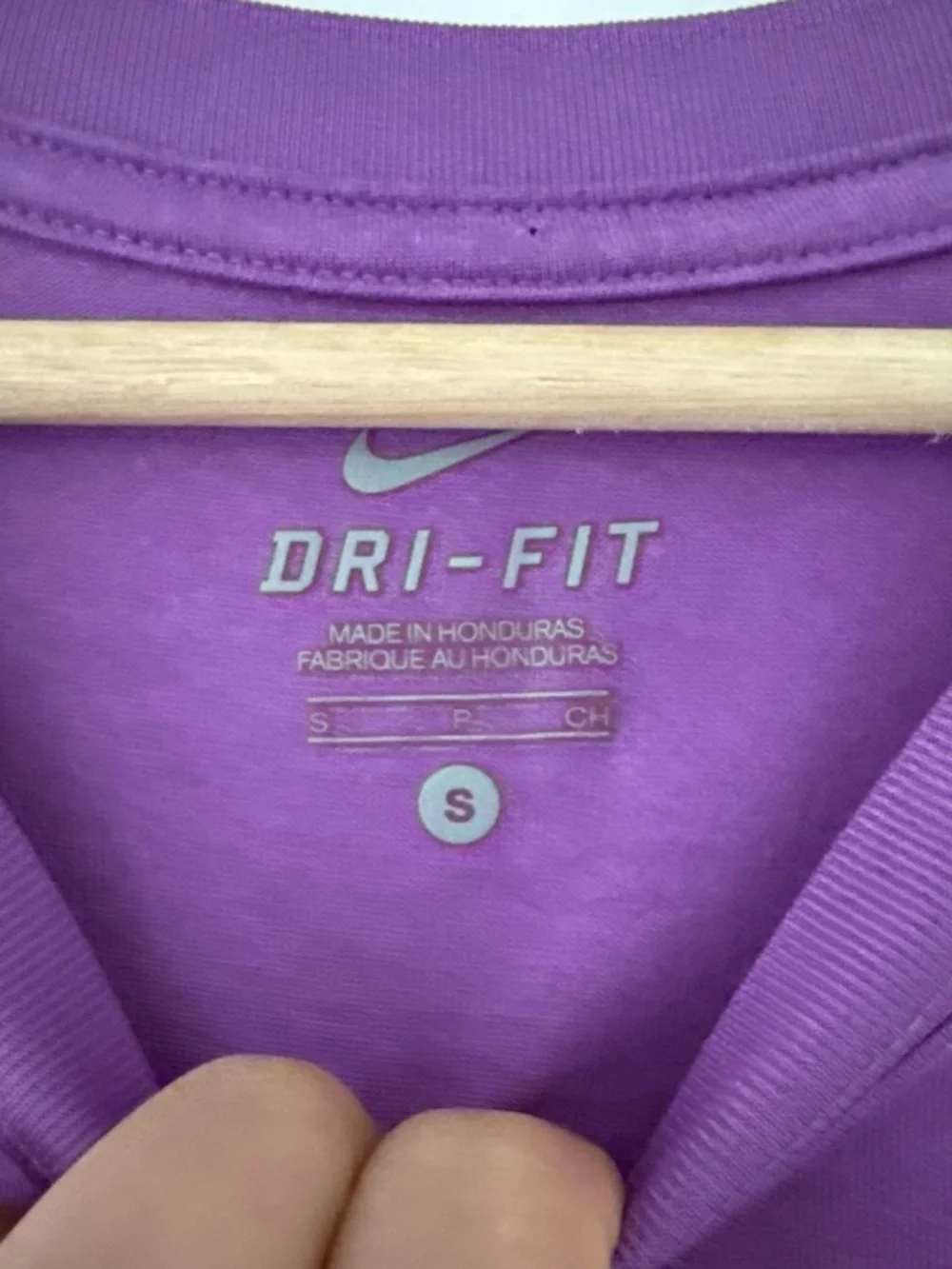Nike Purple Dri-FIT Short Sleeve Tee